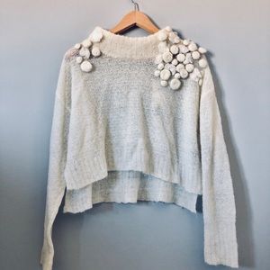 Anthropology unique sweater!